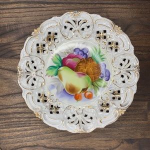 Lefton China hand painted plate